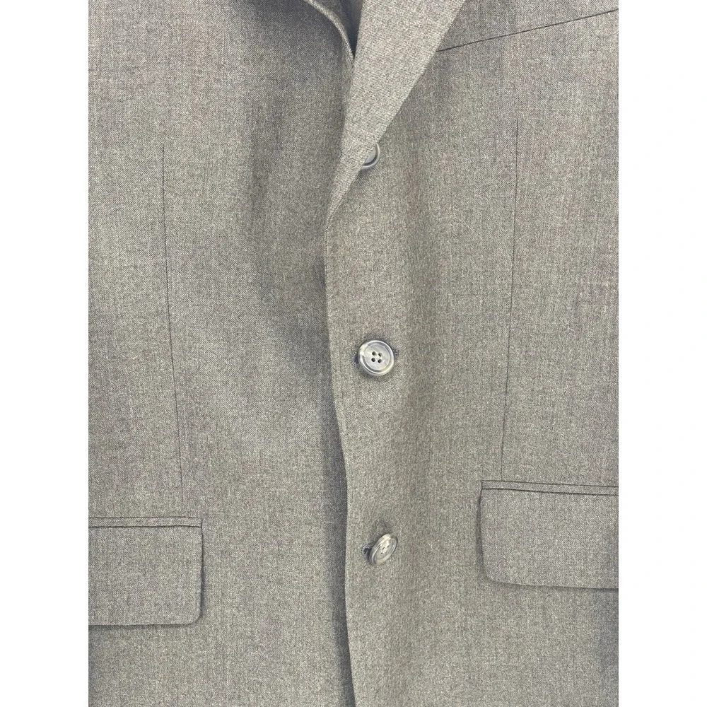 Vintage Chaps Ralph‎ Lauren Brown 37R Wool Blazer Men Size  Two Button Bag 2